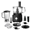 Heinner HFP-750BK - Küchenmaschine 750 W/230 V schwarz