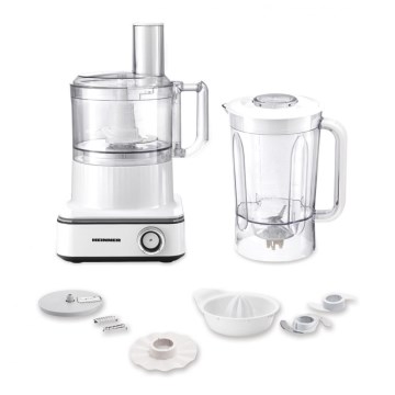 Heinner HFP-K1000WP - Küchenmaschine 1000 W/230 V weiß