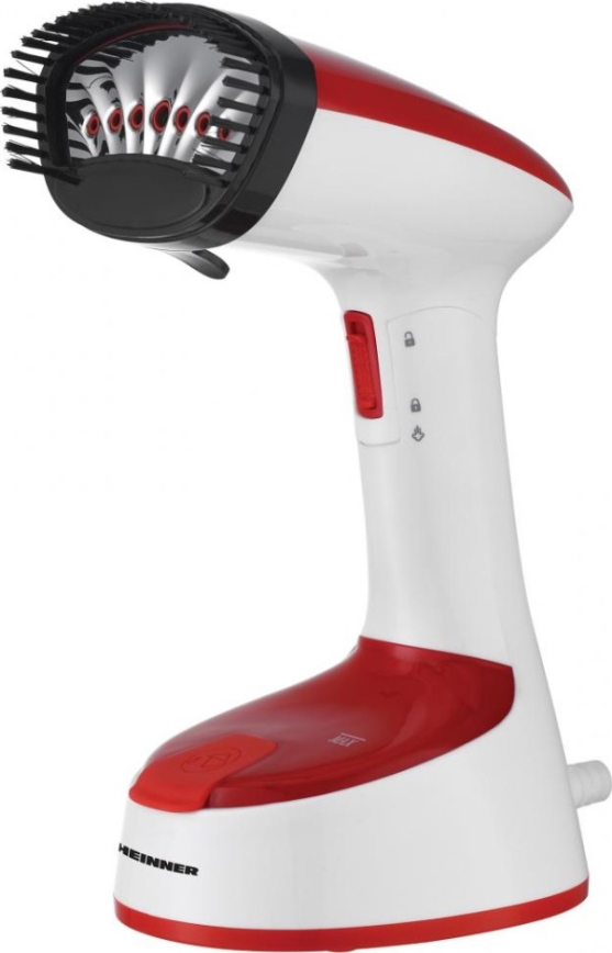 Heinner HGS-1400RD - Handdampfgerät für Kleidung 1470W/230V weiß/rot