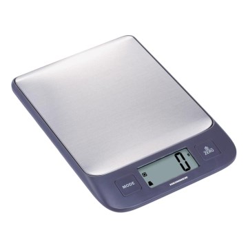 Heinner HKS-5IXBK - Digitale Küchenwaage 2xAAA grau/mattchrom