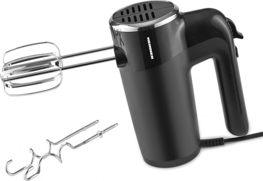 Heinner HM-300BK - Handmixer 300 W/230 V, schwarz