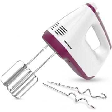 Heinner HM-400BG - Handmixer 400W/230V weiß/lila