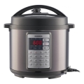 Heinner HPCK-38BK - Multifunktionaler elektrischer Schnellkochtopf 5,7 l 1000W/230V schwarz