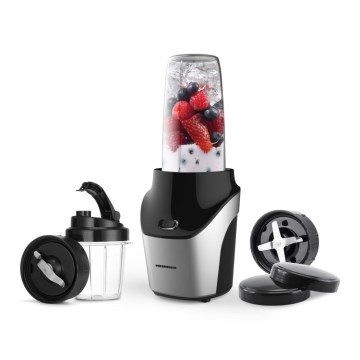 Heinner HSB-T1000SS - Smoothie-Nutri-Mixer 1000W/230V mattchrom/schwarz