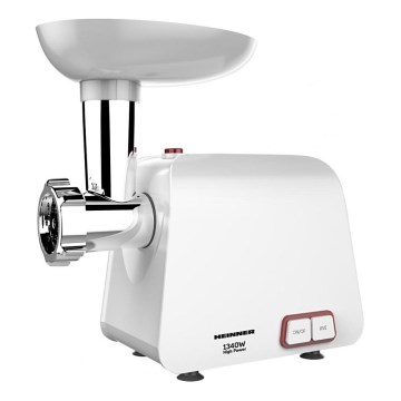 Heinner MG-1340WH - Fleischwolf 1340 W/230 V, weiß