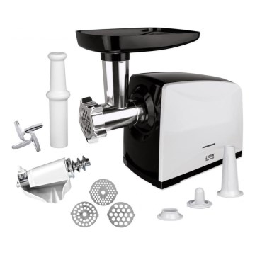 Heinner MG-2100BKWH - Fleischwolf 2100W/230V schwarz/weiß