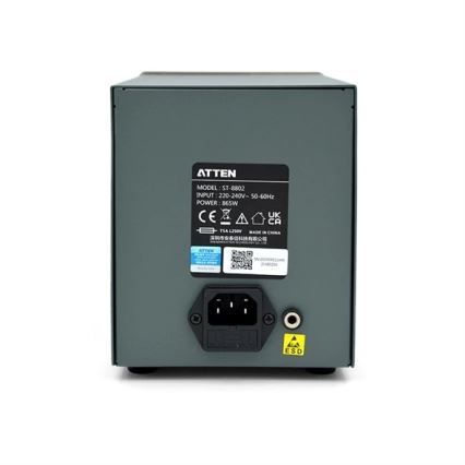 Heißluft- und Lötstation mit LCD-Display 800W/230V