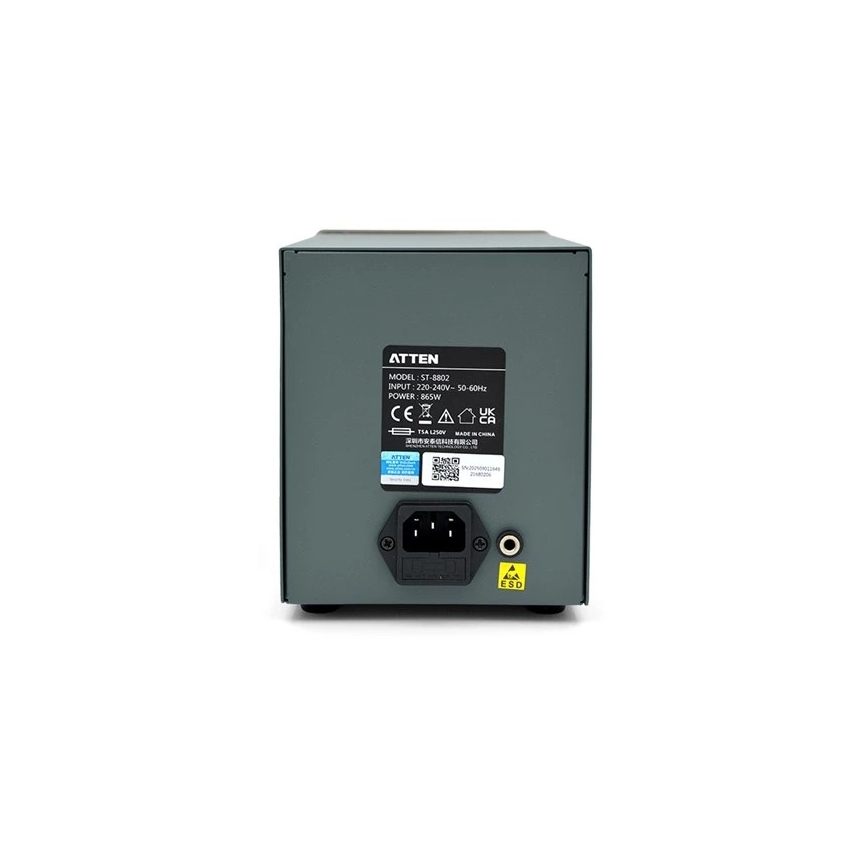 Heißluft- und Lötstation mit LCD-Display 800W/230V