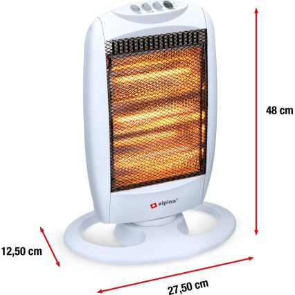 Heizgerät 400/800/1200W/230V