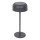 Hesperide - LED-Solar-Tischleuchte BOLTY LED/3,7V 2600 mAh IP65 Anthrazit