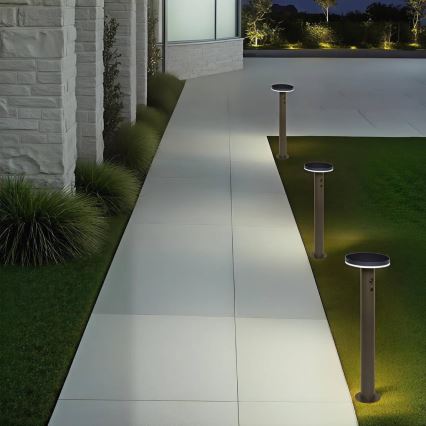 Hesperide - LED-Solarlampe mit Bewegungs- und Dämmerungssensor DETEKT LED/3,7V 2600 mAh IP65