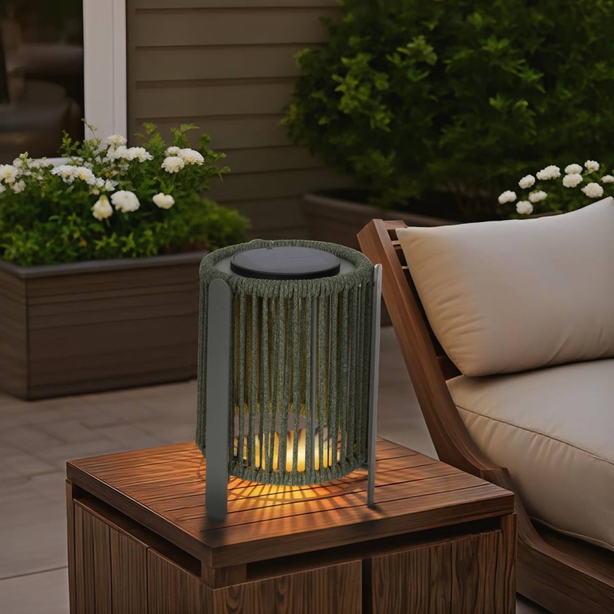 Hesperide - LED Solarlampe LINY LED/3,7V 2600 mAh IP54 grün