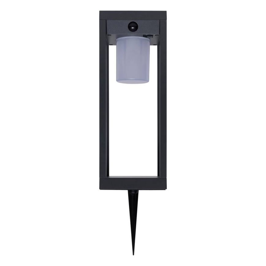 Hesperide - LED-Solarlaterne mit Bewegungsmelder PIKY LED/3,7 V 2600 mAh 40 cm IP65 anthrazit