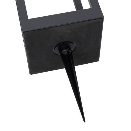 Hesperide - LED-Solarlaterne mit Bewegungsmelder PIKY LED/3,7 V 2600 mAh 40 cm IP65 anthrazit