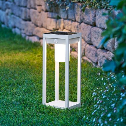 Hesperide - LED-Solarlaterne mit Bewegungssensor PIKY LED/3,7V 2600 mAh 40 cm IP65 beige