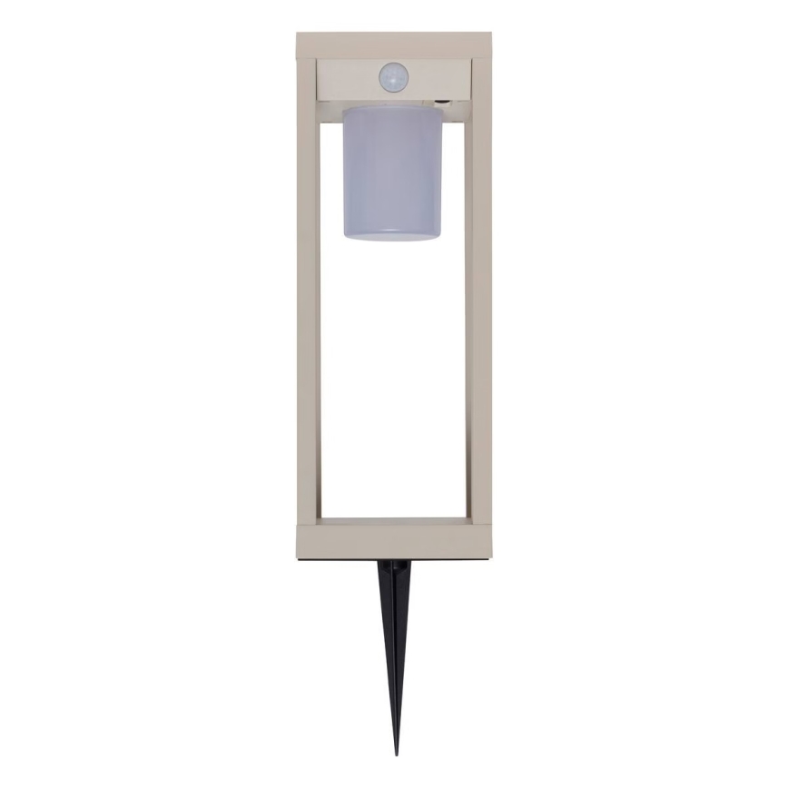 Hesperide - LED-Solarlaterne mit Bewegungssensor PIKY LED/3,7V 2600 mAh 40 cm IP65 beige