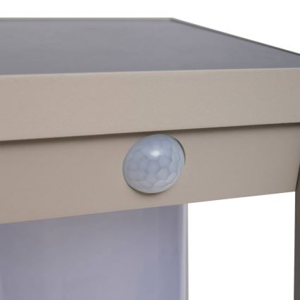Hesperide - LED-Solarlaterne mit Bewegungssensor PIKY LED/3,7V 2600 mAh 40 cm IP65 beige
