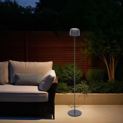 Hesperide - LED Solarleuchte BOLTY LED/3,7V 2600 mAh IP65 Anthrazit