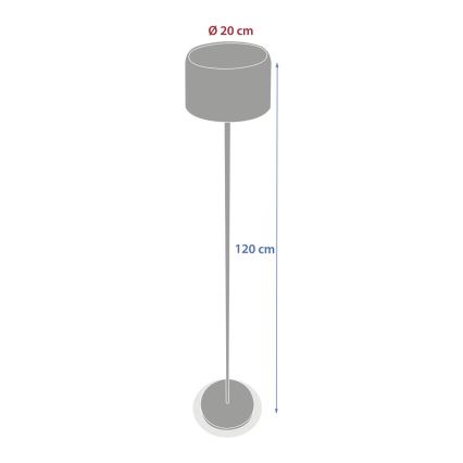 Hesperide - LED Solarleuchte BOLTY LED/3,7V 2600 mAh IP65 Anthrazit