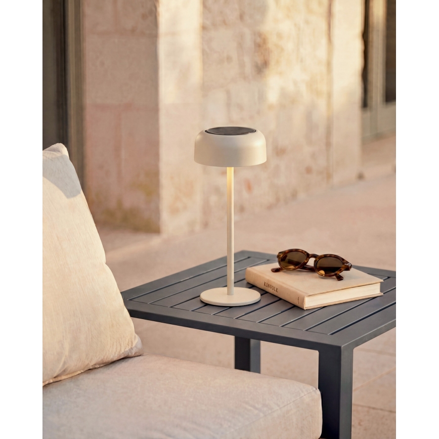 Hesperide - LED-Solartischlampe BOLTY LED/3,7V 2600 mAh IP65 beige