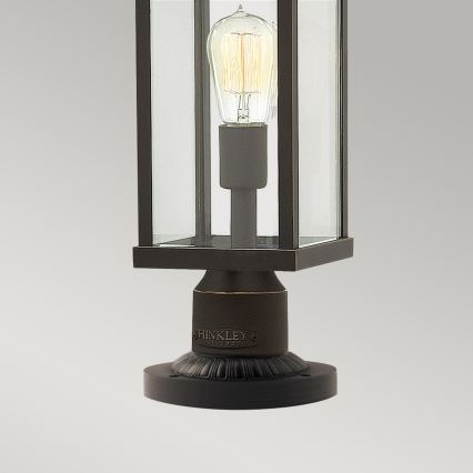 Hinkley - Außenlampe MANHATTAN 1xE27/100W/230V IP44 schwarz