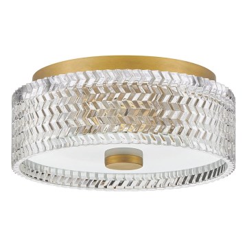 Hinkley - Deckenleuchte ELLE 2xE27/60W/230V d 30,5 cm golden