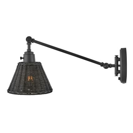 Hinkley - Wandspot ARTI 1xE27/60W/230V schwarz