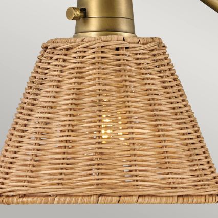 Hinkley - Wandstrahler ARTI 1xE27/60W/230V gold/braun