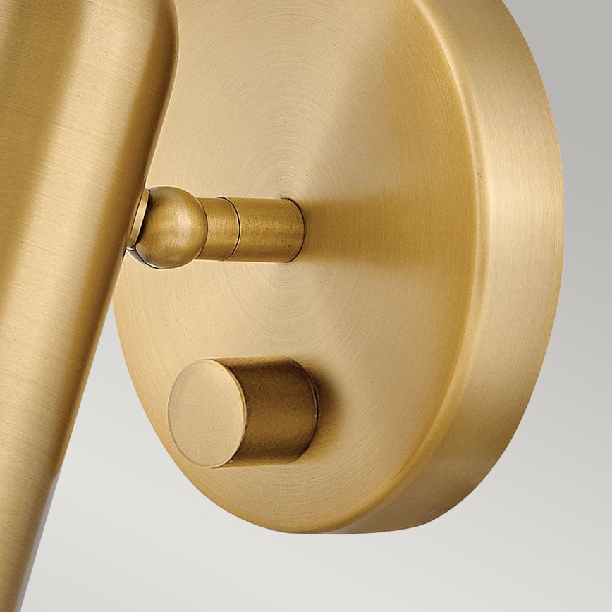 Hinkley HK-DAX1-HB - Dimmbare LED-Wandleuchte DAX LED/9W/230V 3000K goldfarben