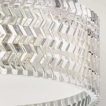 Hinkley Deckenleuchte ELLE 2xE27/60W/230V d 30,5 cm glänzendes Chrom