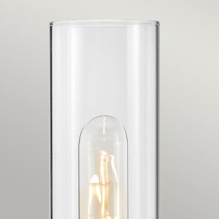 Hinkley - Badezimmer-Wandleuchte ELLISON 2xE27/40W/230V IP44 schwarz