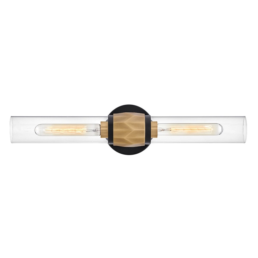 Hinkley - Badezimmer-Wandleuchte ELLISON 2xE27/40W/230V IP44 golden