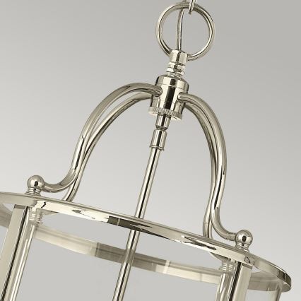 Hinkley - Kronleuchter mit Kette GENTRY 4xE14/60W/230V polierter Chrom