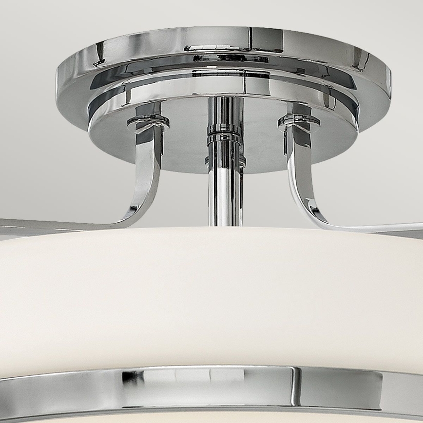 Hinkley - Aufputz-Kronleuchter HARPER 3xE27/60W/230V Ø 45,6 cm glänzender Chrom