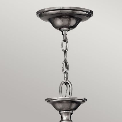 Hinkley - Kronleuchter mit Kette SUSSEX 5xE14/40W/230V mattchrom