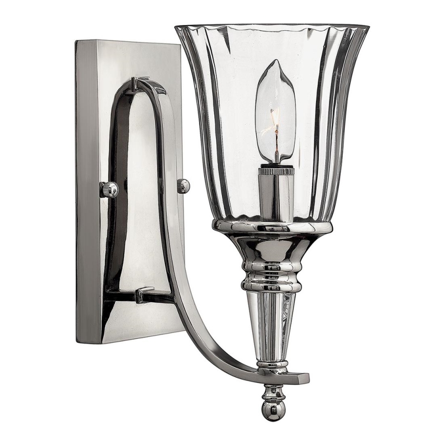 Hinkley - Wandleuchte CHANDON 1xE14/60W/230V glänzendes Chrom