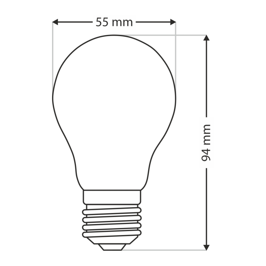 Hochleistungs-Glühlampe E27/100W/230V 2700K