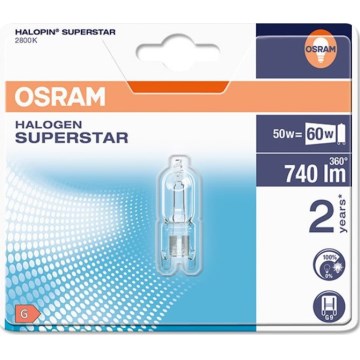 Hochleistungs-Glühlampe HALOPIN G9/50W/230V 2800K - Osram