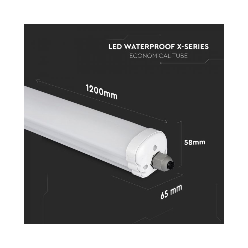Hochleistungs-LED-Leuchtstofflampe X-SERIES LED/24W/230V 6500K 120cm IP65