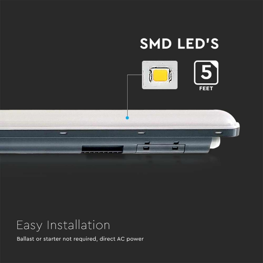 Hochleistungs-LED-Leuchtstofflampe X-SERIES LED/48W/230V 4000K 150 cm IP65