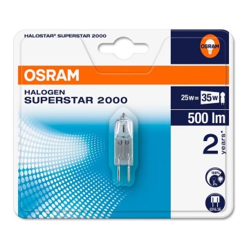 Hochleistungs-Leuchtmittel HALOSTAR GY6,35/25W/12V 2900K - Osram