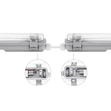 Hochleistungs-Leuchtstofflampe LIMEA T8 1xG13/10W/230V IP65 60cm