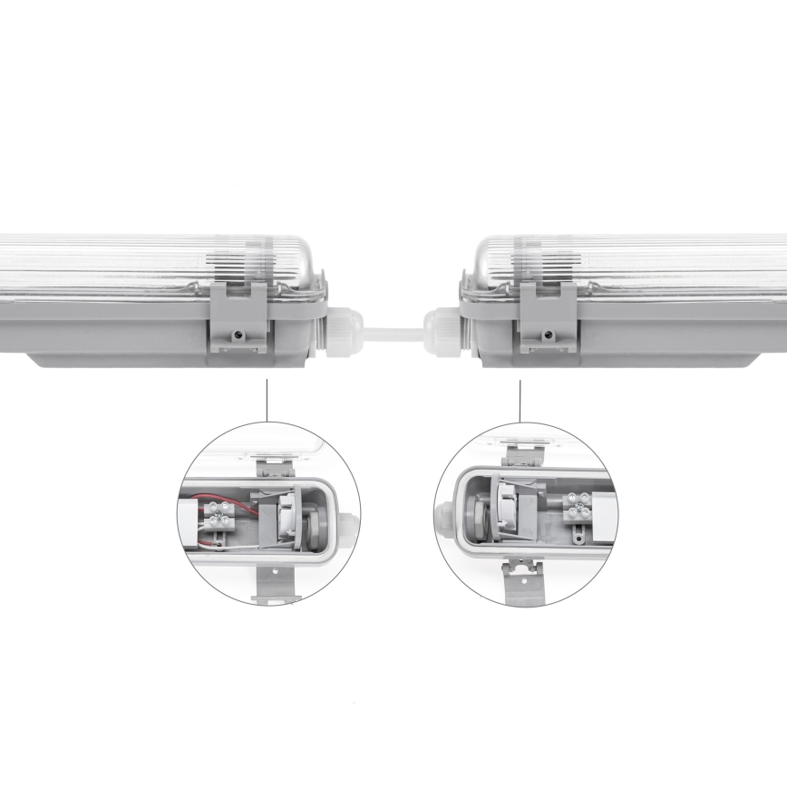 Hochleistungs-Leuchtstofflampe LIMEA T8 1xG13/10W/230V IP65 60cm