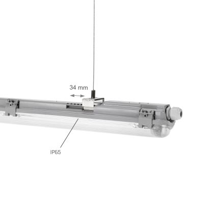 Hochleistungs-Leuchtstofflampe LIMEA T8 1xG13/10W/230V IP65 60cm