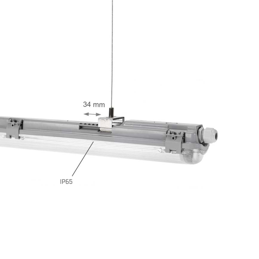 Hochleistungs-Leuchtstofflampe LIMEA T8 1xG13/10W/230V IP65 60cm