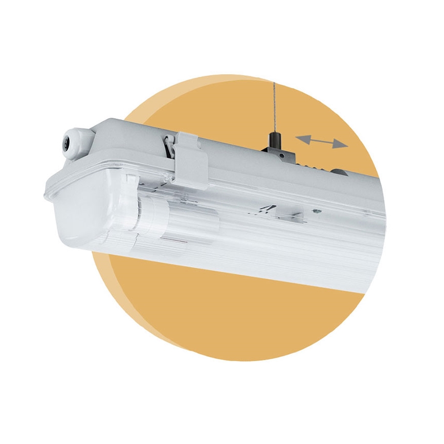Hochleistungs-Leuchtstofflampe LIMEA T8 2xG13/10W/230V IP65 1500mm