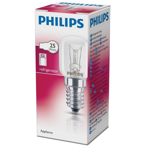 FotoPlus - Philips Kühlschranklampe T25 E14 25W für Kühlschrank