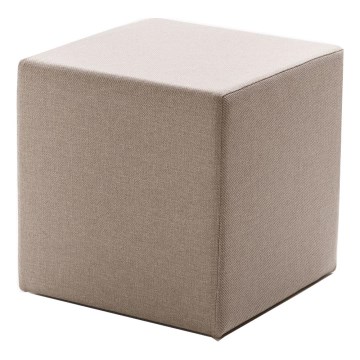 Hocker CUBI 40x40 cm beige