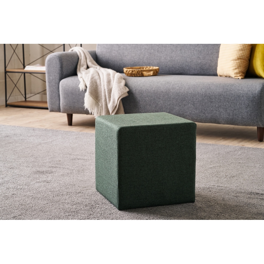 Hocker CUBI 40x40 cm grün
