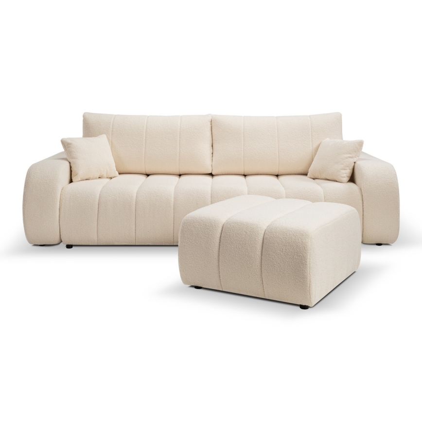 Hocker DESIO beige